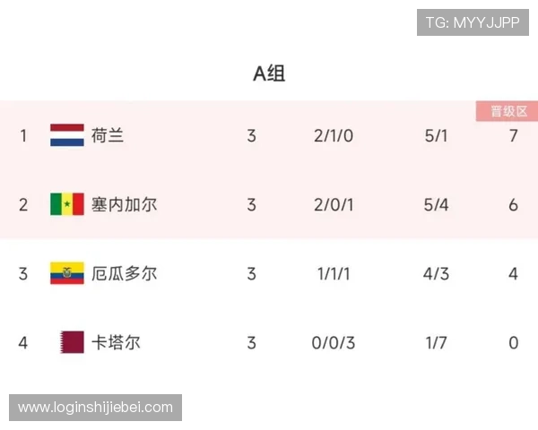 卡塔尔世界杯积分榜全景图，揭示各队晋级形势与潜在晋级机会分析